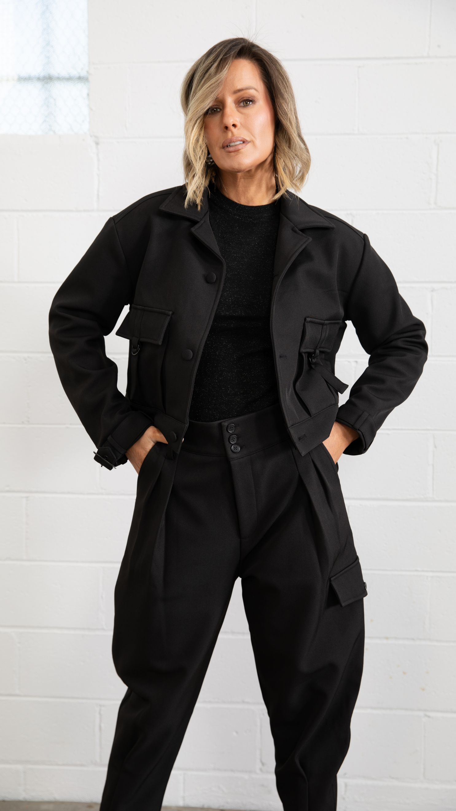 Axel Combat Jacket - Black