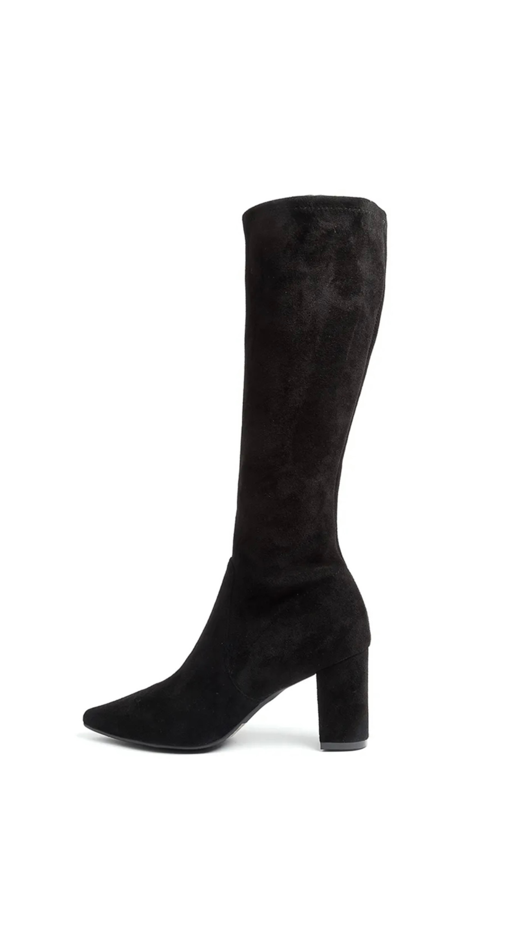 Django and Juliette Norass Stretch Boots - Black