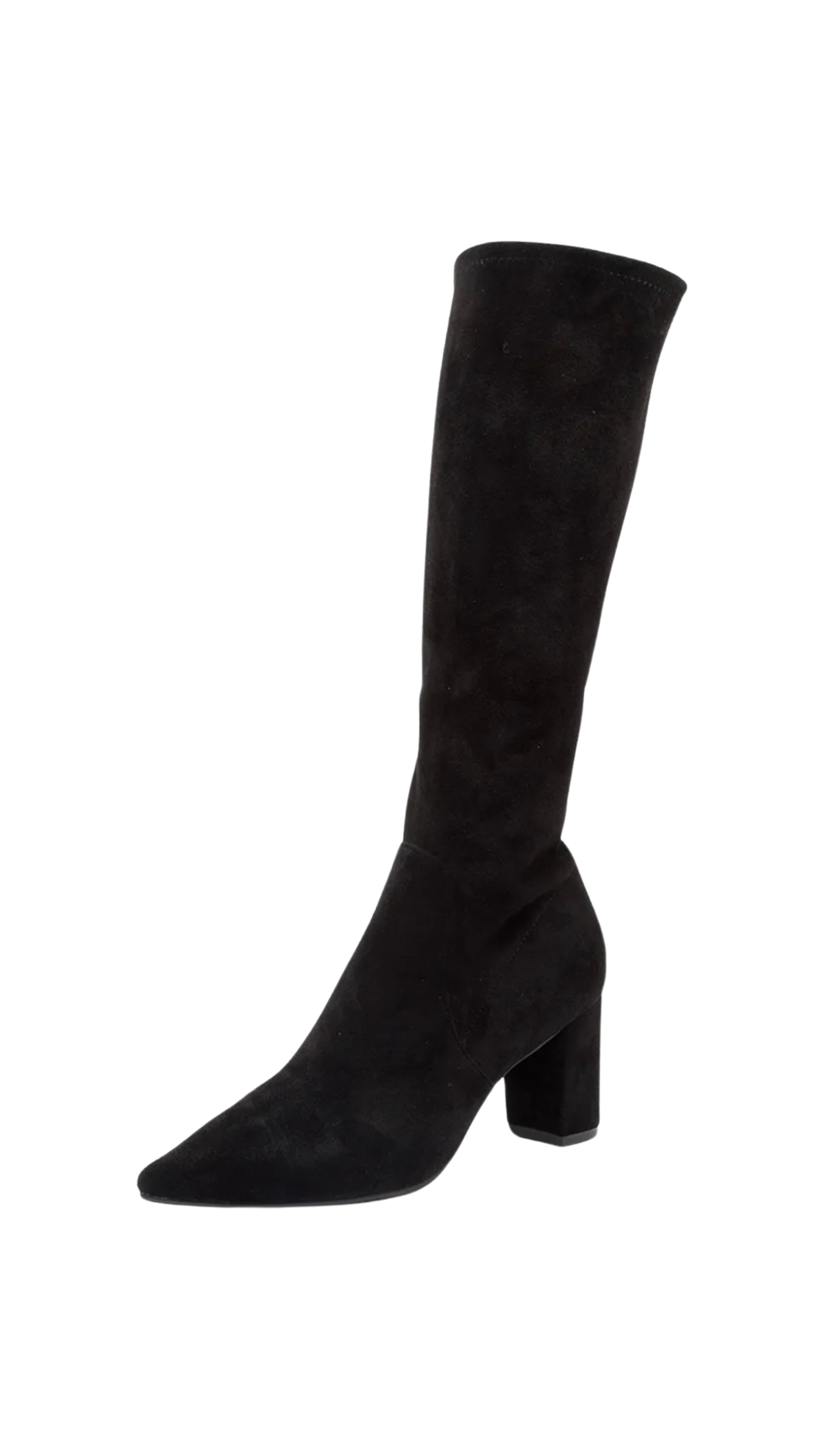 Django and Juliette Norass Stretch Boots - Black