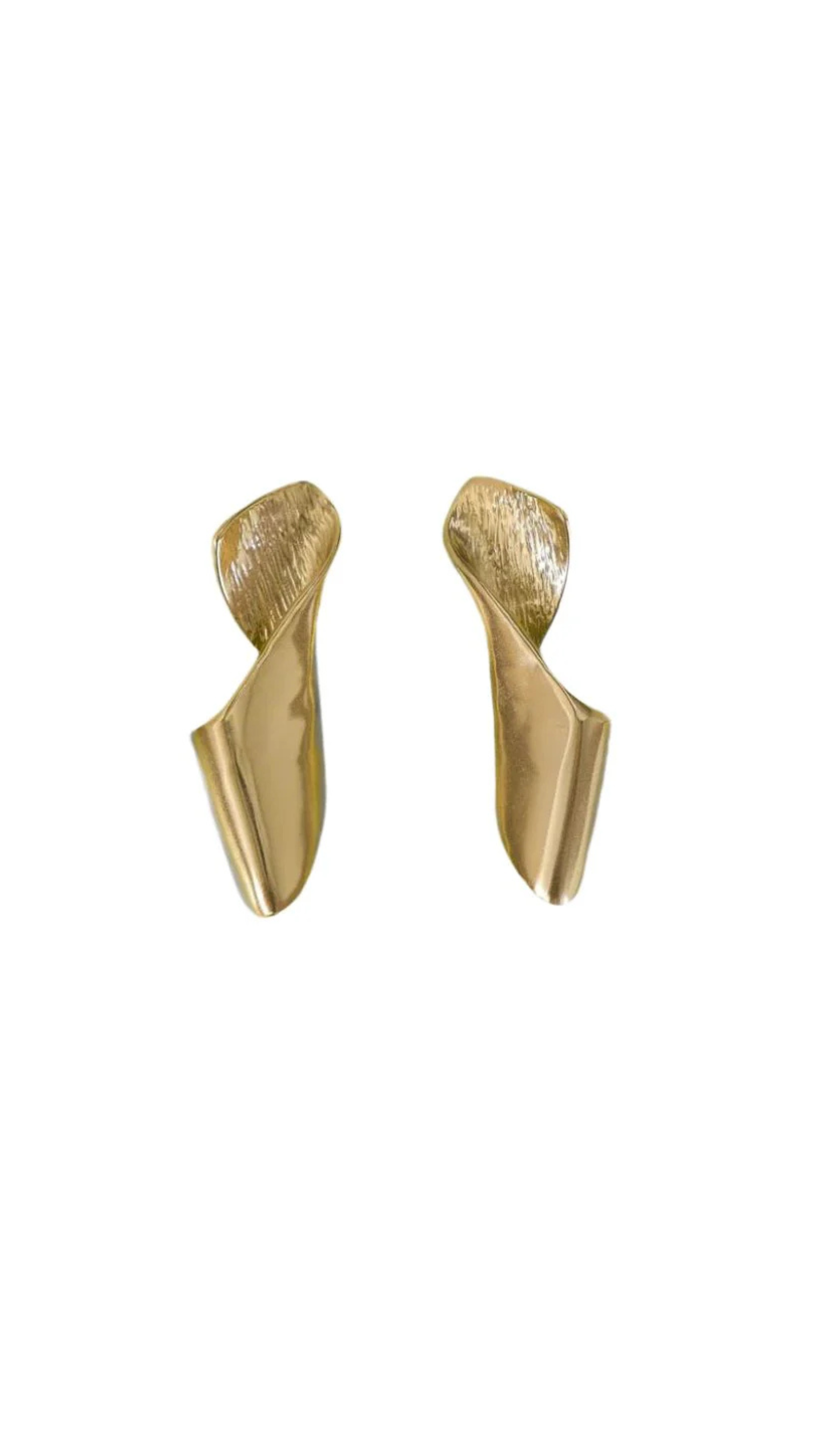 Kitte Flow Earrings - Gold