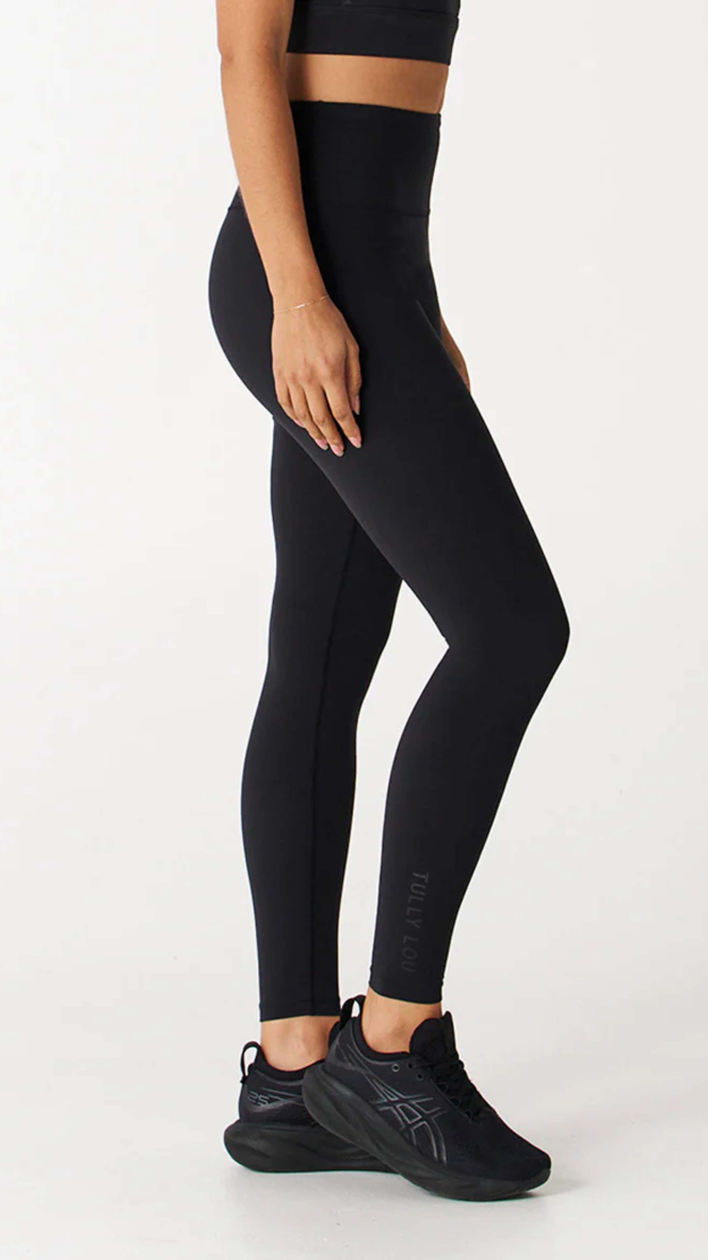 Compression Active Pant Wide Waistband No Seam