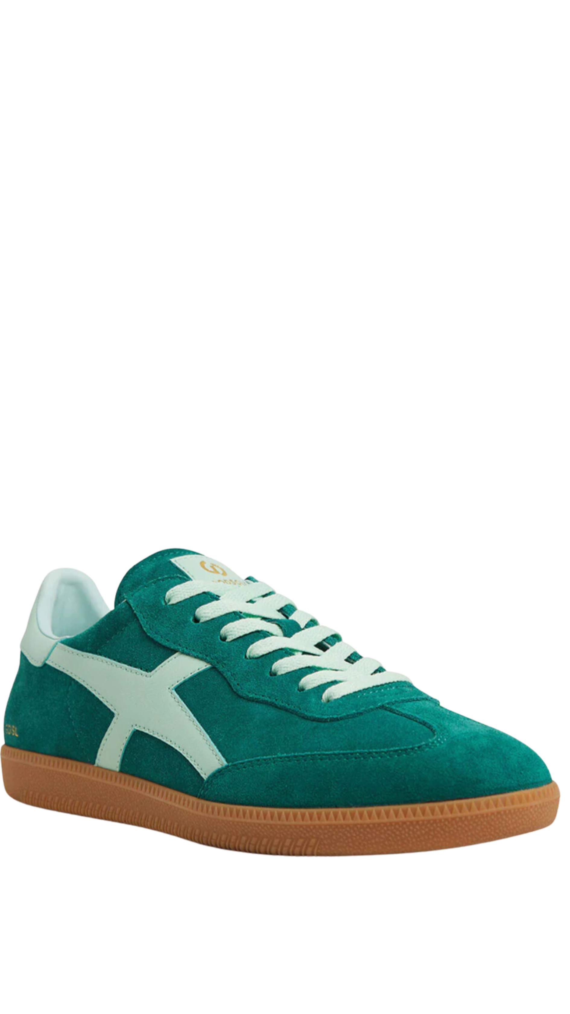 Goodsole 2001 Crossroads - Pine Green Suede/Green Leather