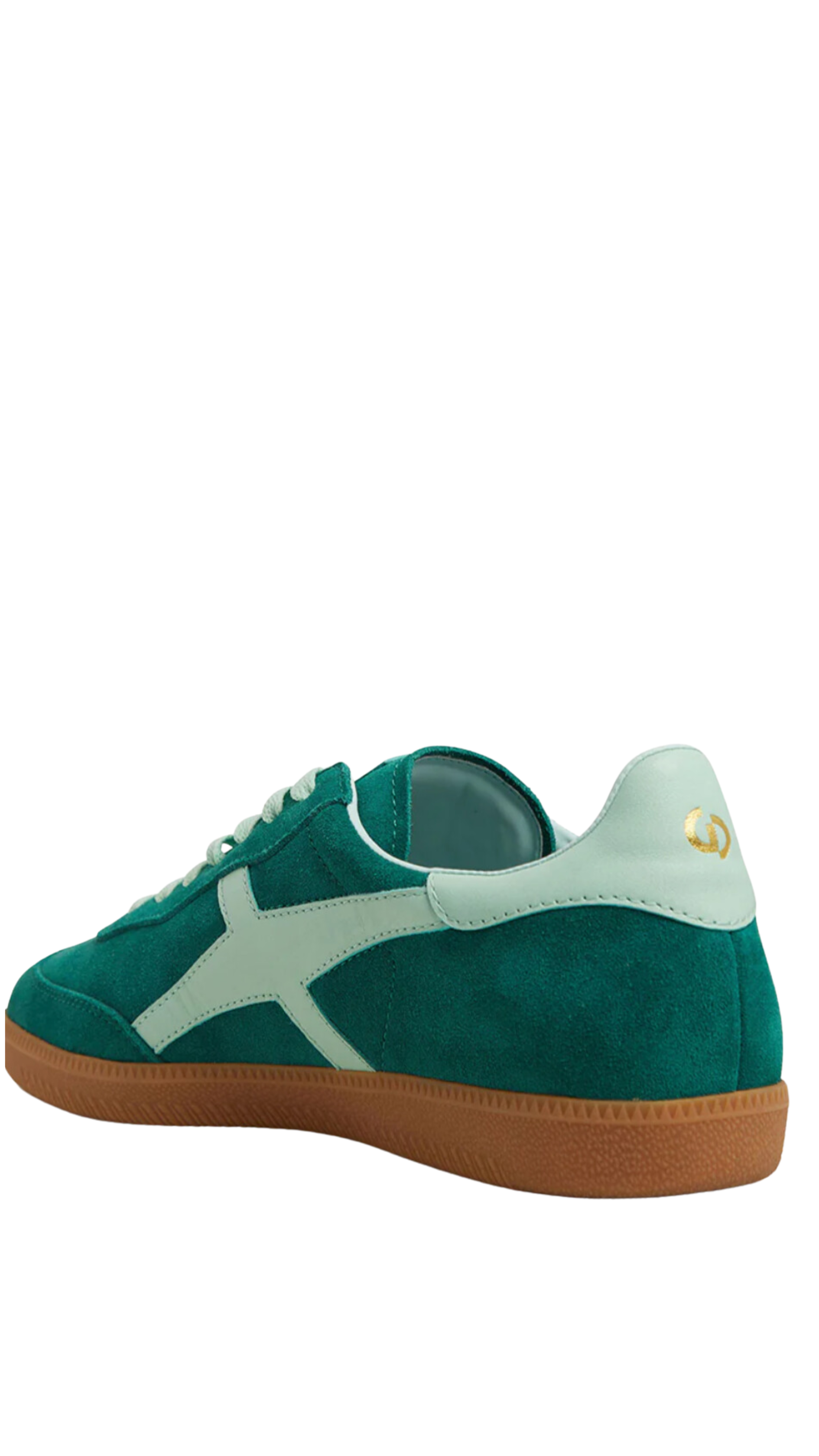 Goodsole 2001 Crossroads - Pine Green Suede/Green Leather