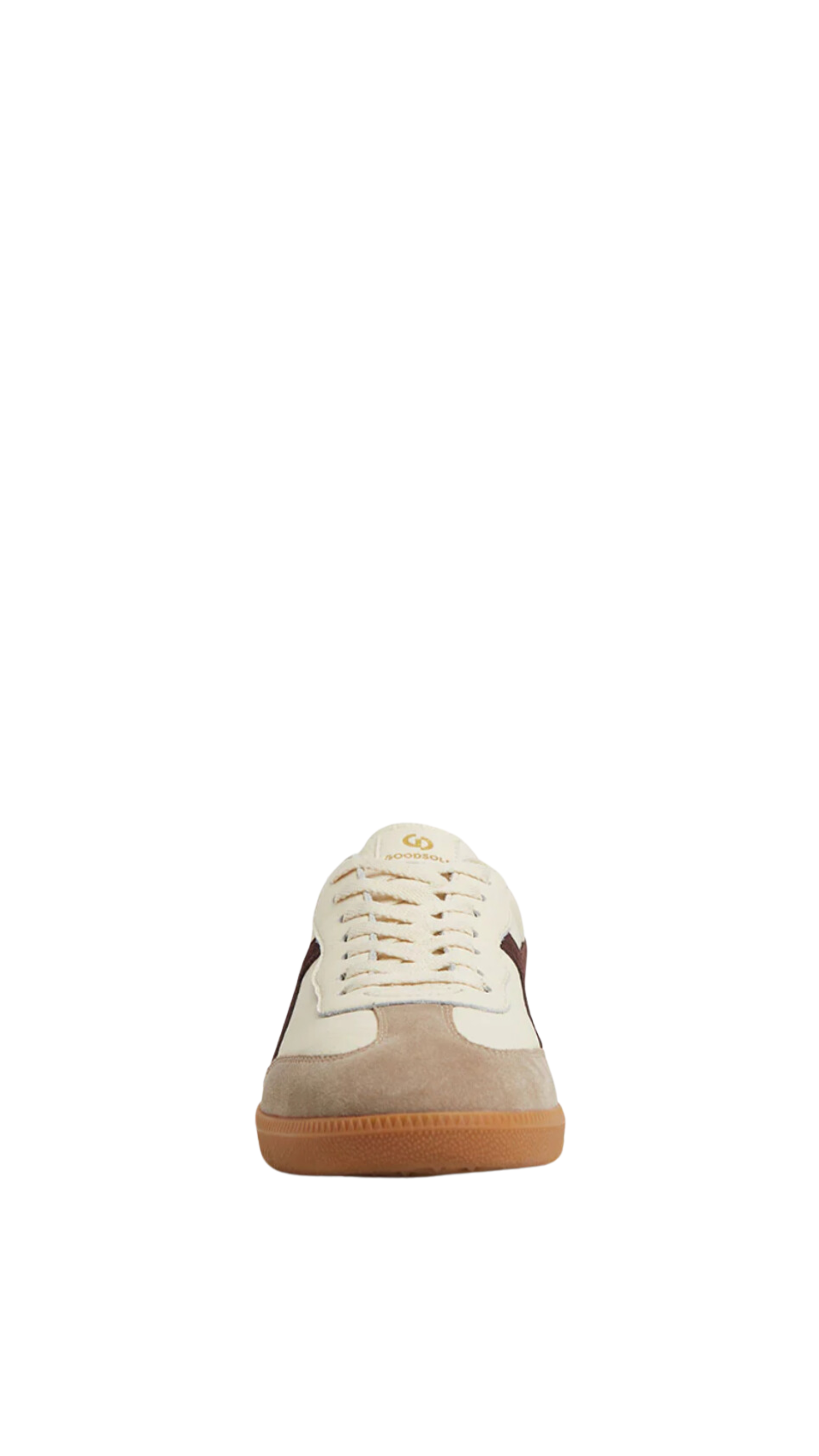 Goodsole - 2001 Crossroads - Ivory Soft Leather/Coffee Suede