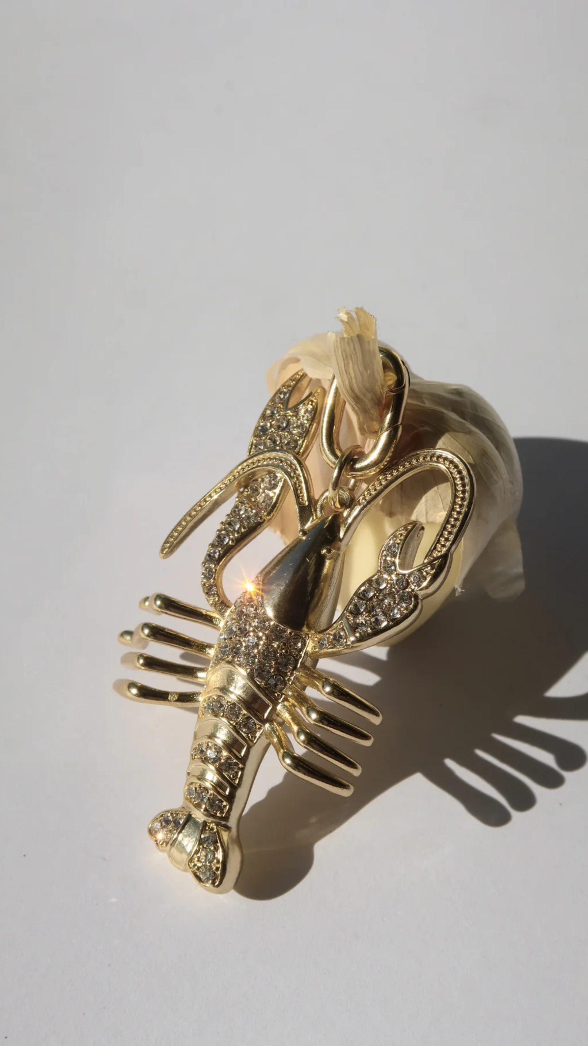 Kitte Lobster Charm - Gold