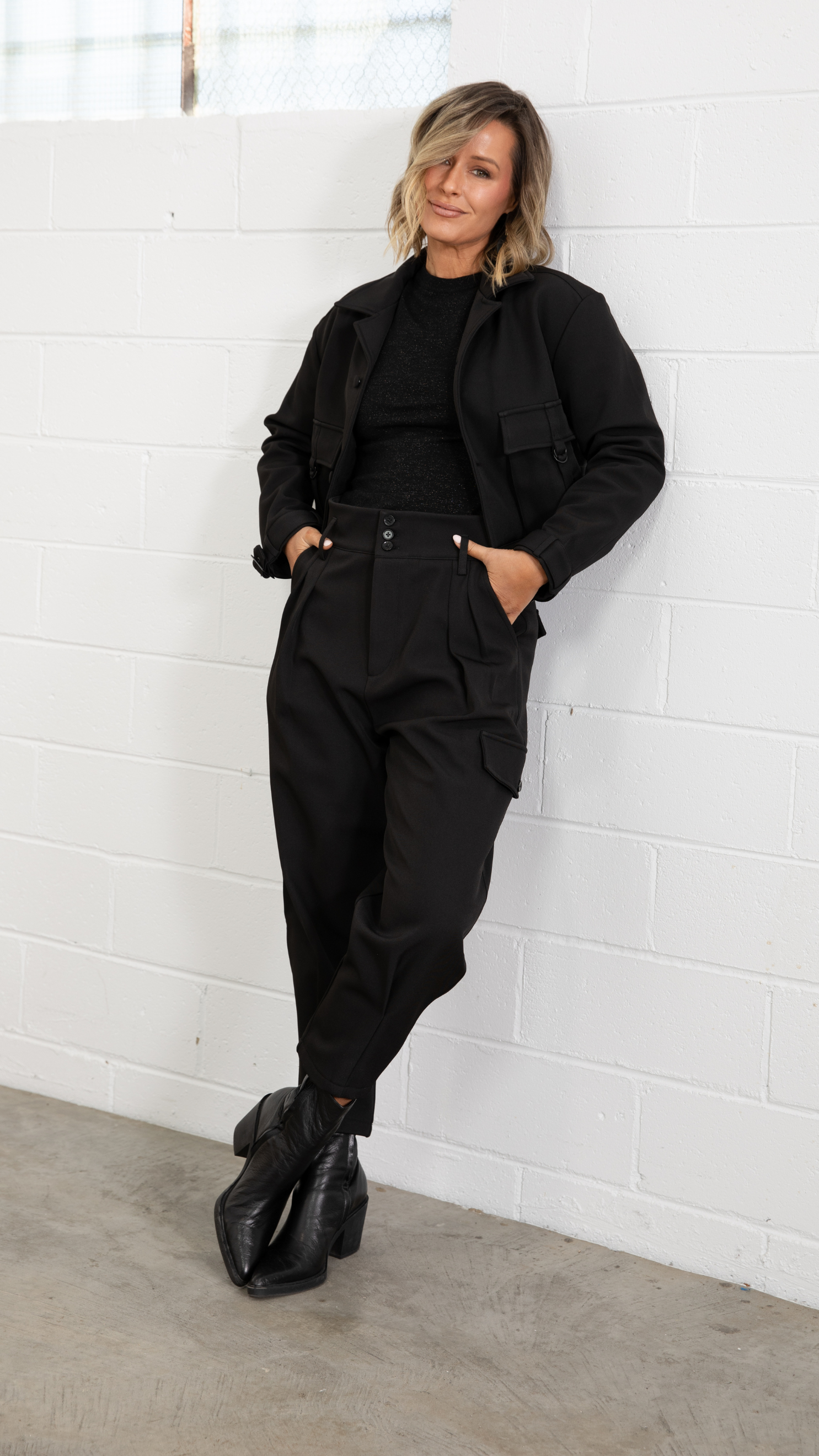 Axel Combat Pants - Black
