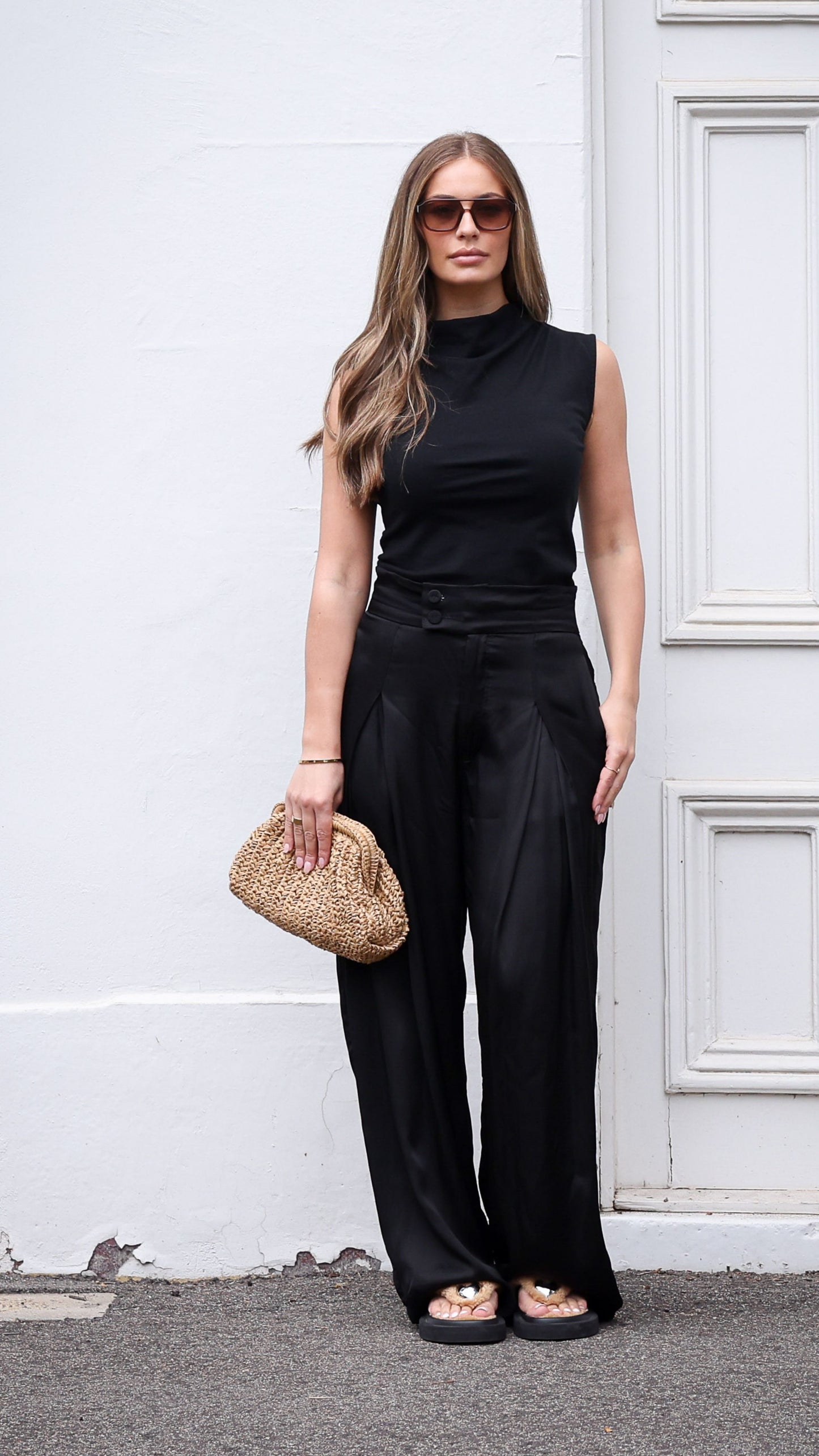 Sarita Bespoke Ecovero Satin Pants