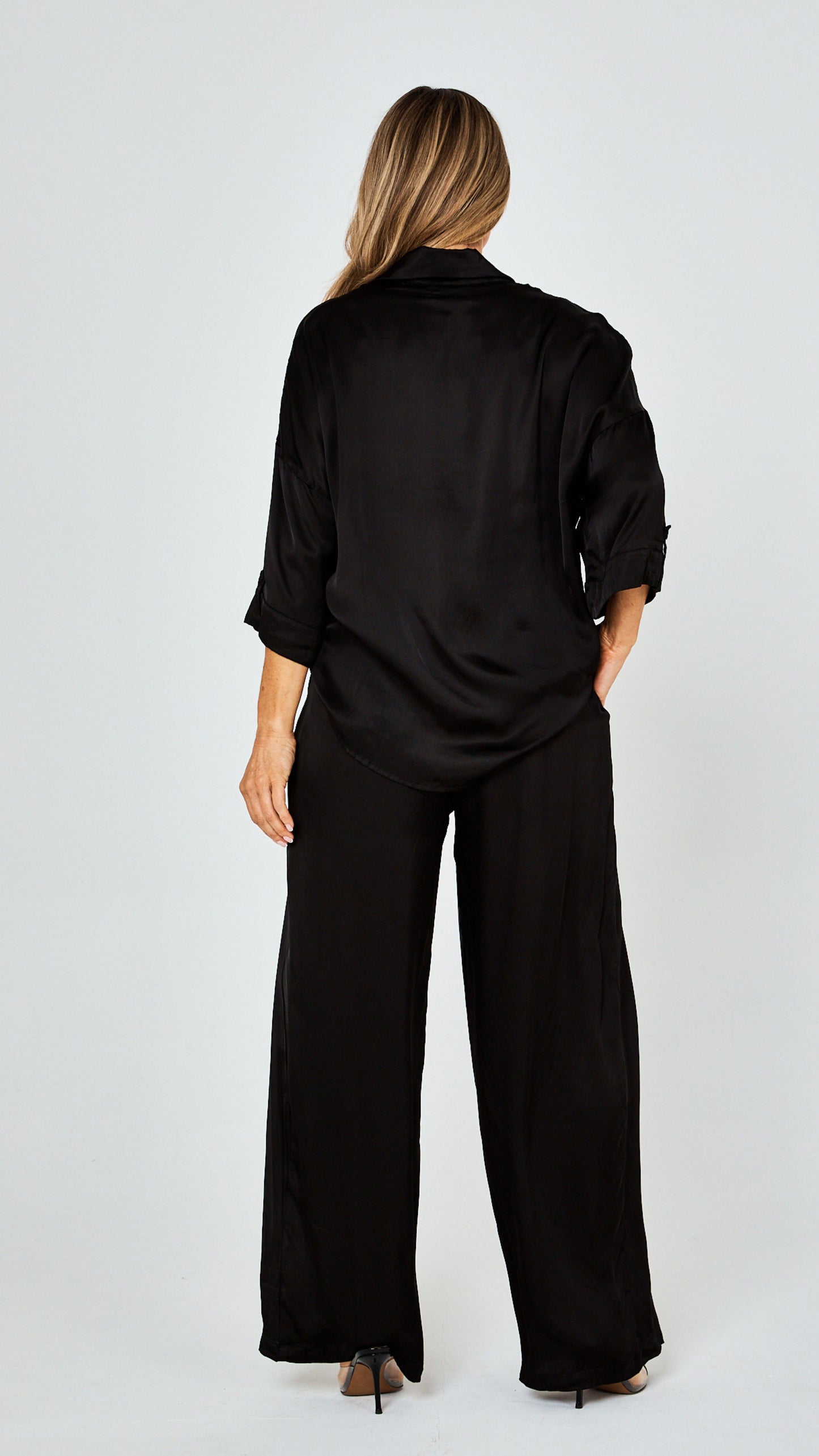 Sarita Bespoke Ecovero Satin Pants