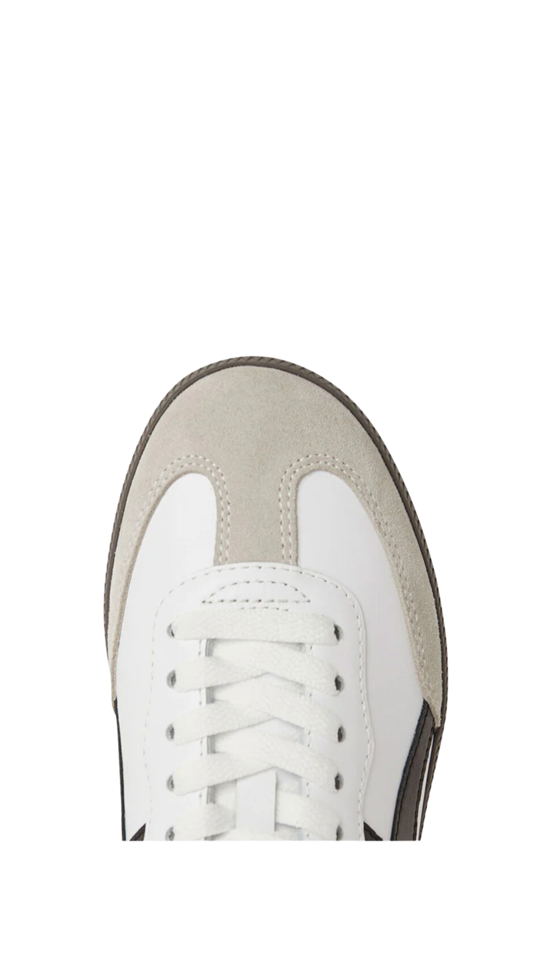 Goodsole - 2001 Crossroads - White Soft Leather/Black Leather