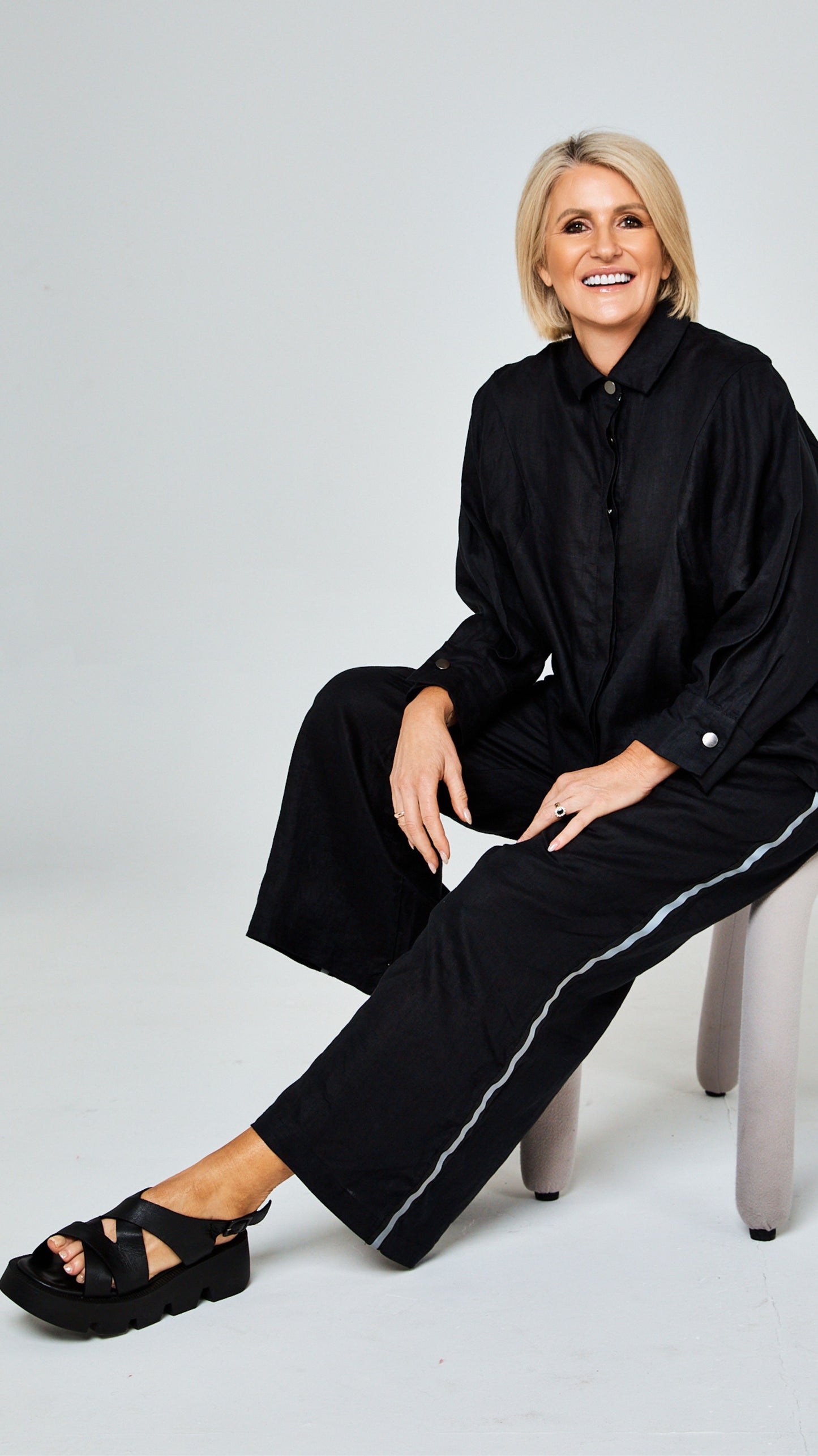 Eurosole Noon Sandal - Black