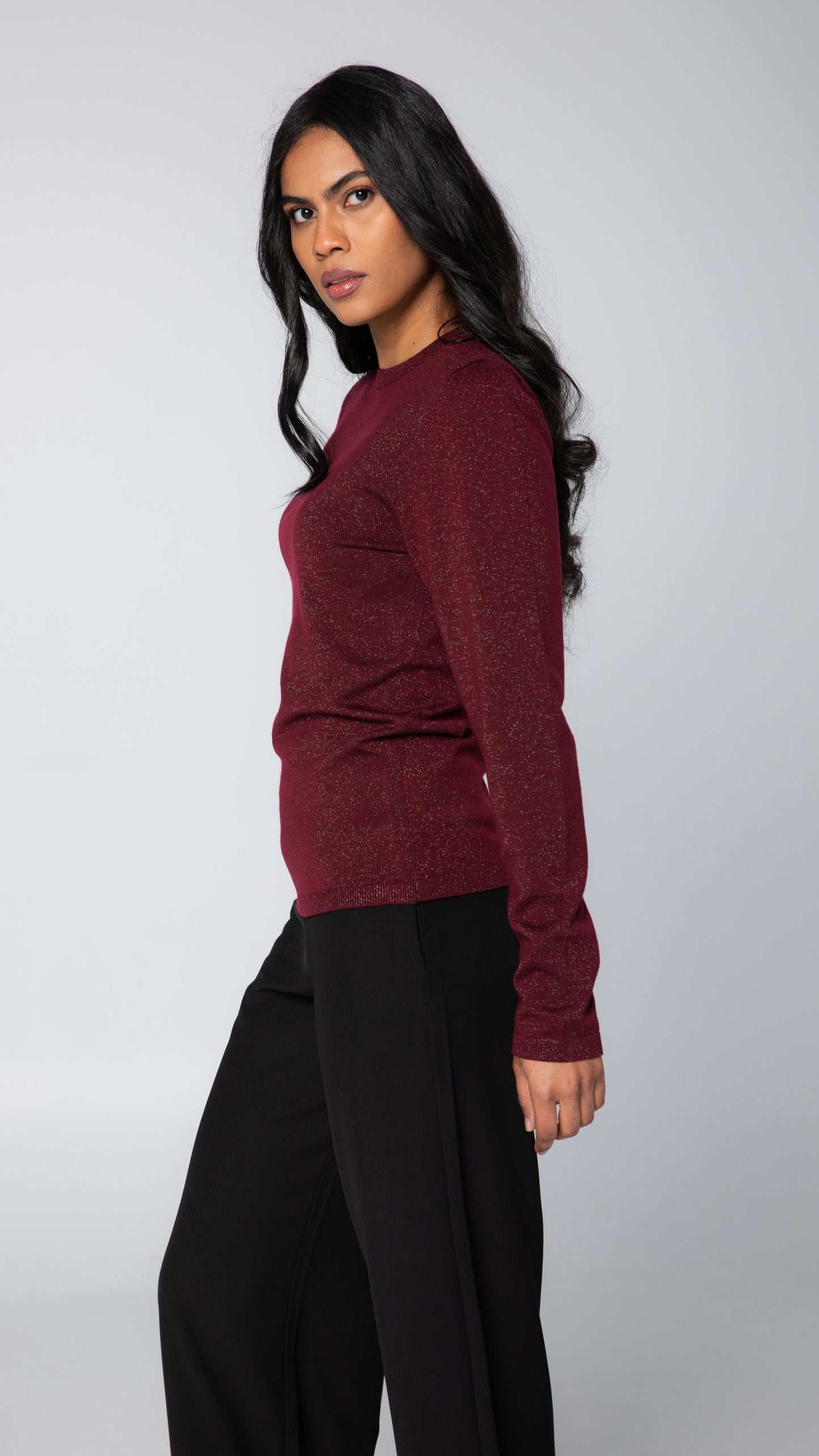 Nova Glimmer Top - Wine