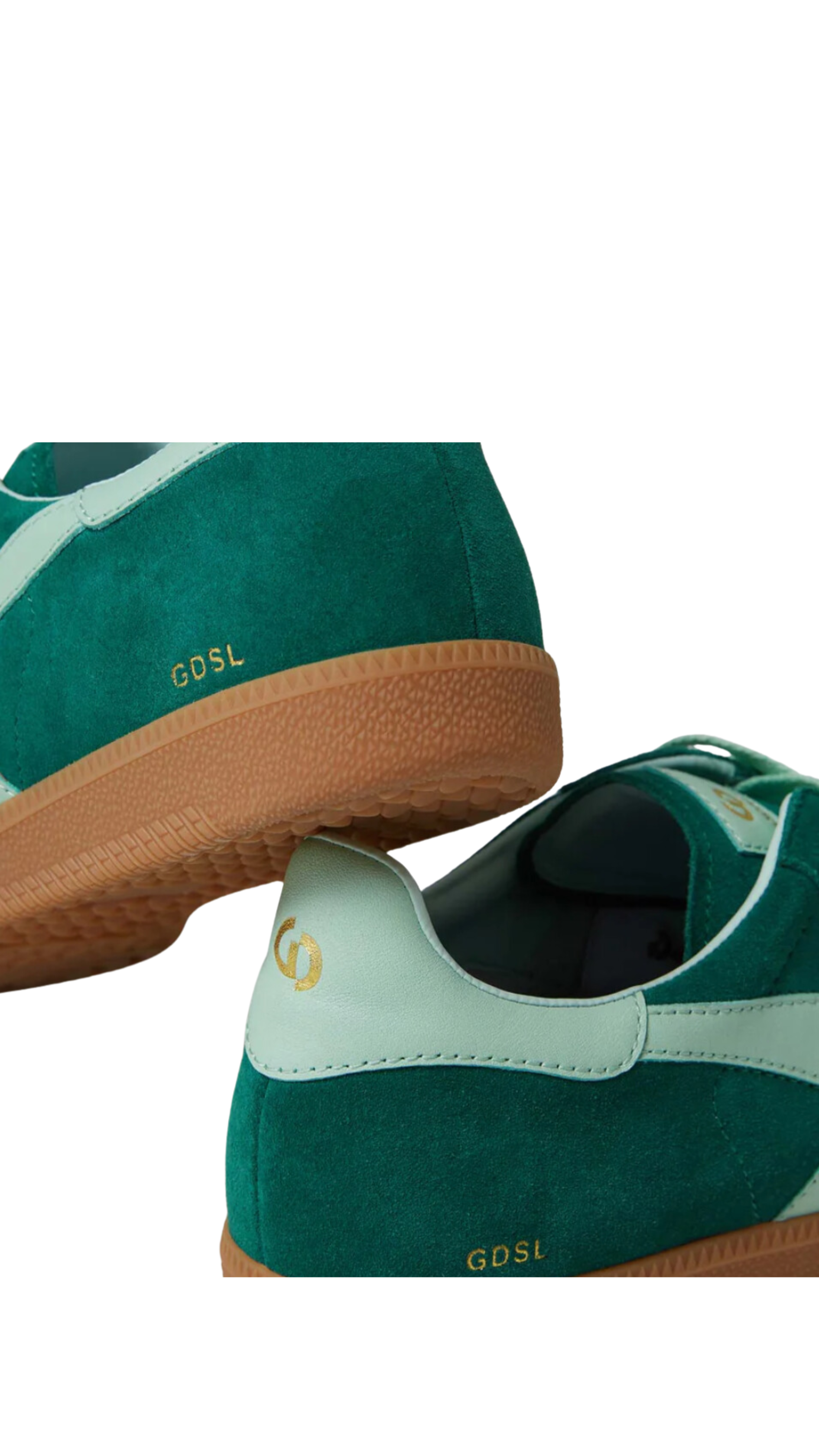 Goodsole 2001 Crossroads - Pine Green Suede/Green Leather