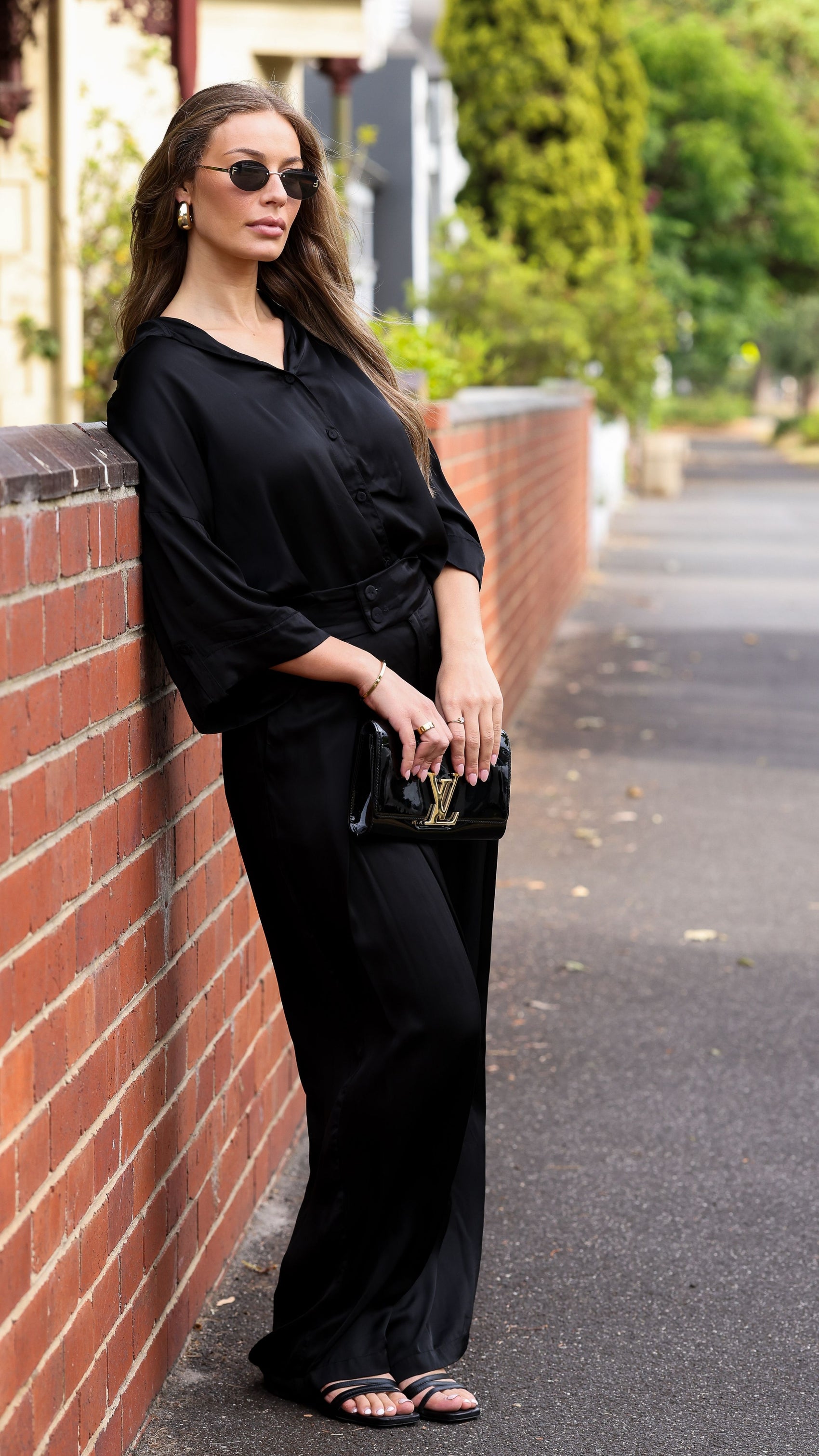 Sarita Bespoke Ecovero Satin Shirt