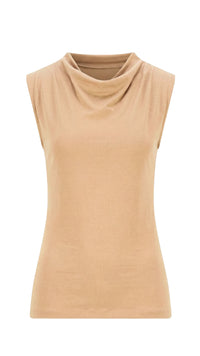 Ruby Cotton Air Top - Beige
