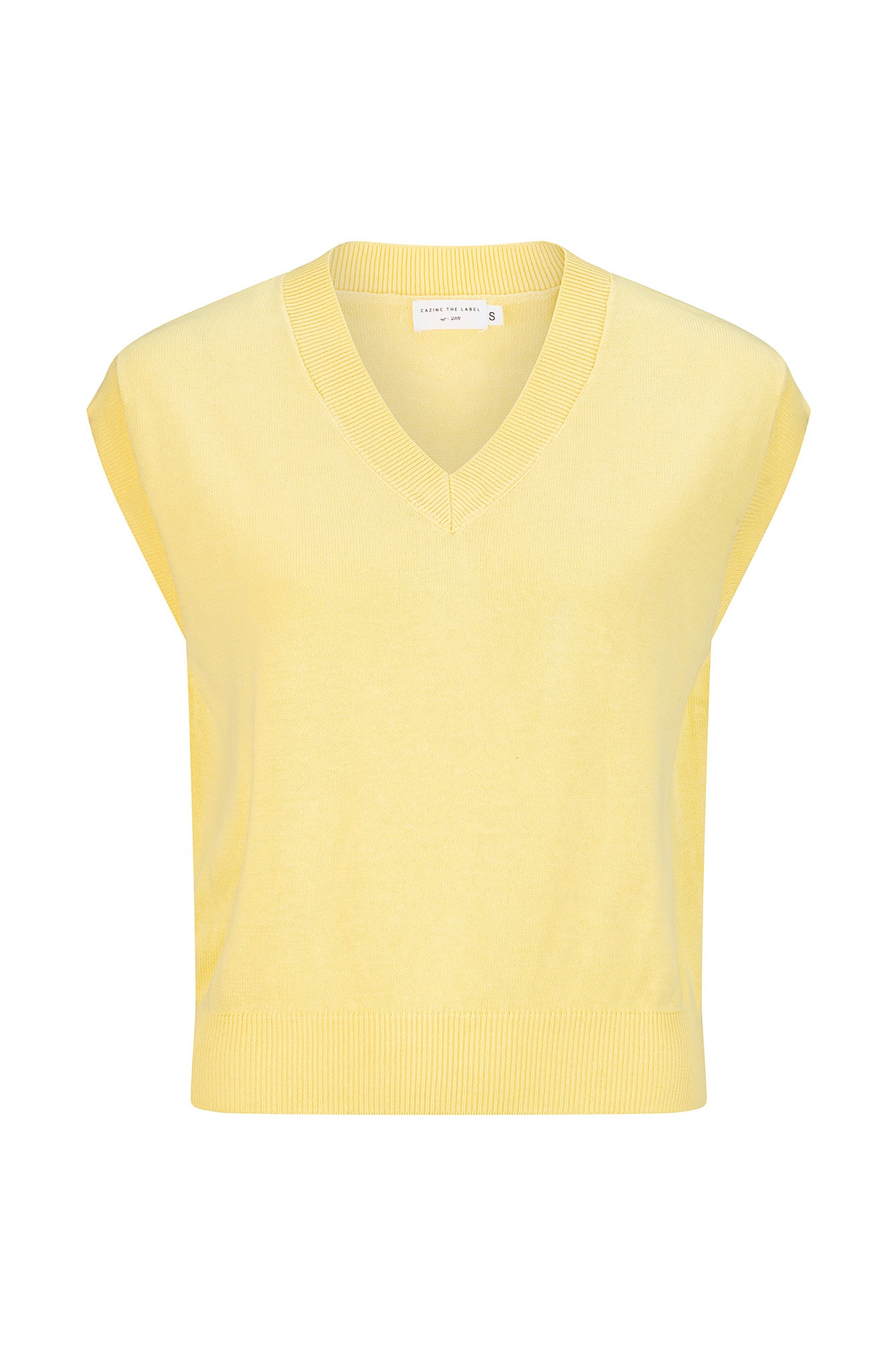 Ariel Top/Vest - Lemon